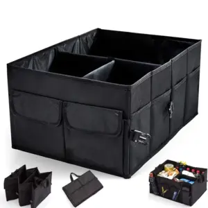organizador porta-malas carro dobrável