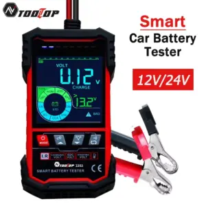 testador de bateria automotiva 12v 24v