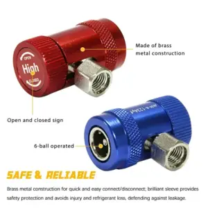 adaptador conector rápido r1234yf