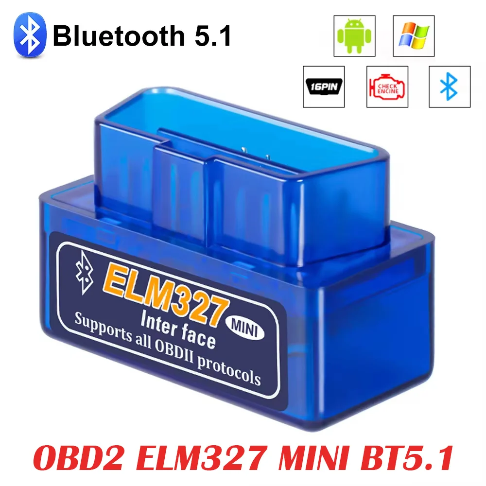 scanner automotivo elm327 mini obd2 bluetooth