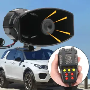 sirene automotiva 100w 12v