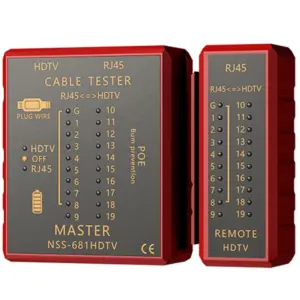 testador de cabo hdmi rj45 poe