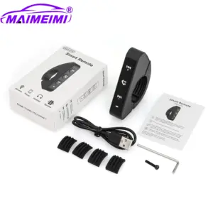 controle remoto guidão motocicleta bluetooth
