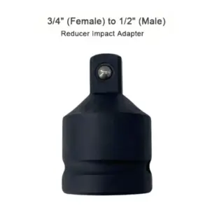 adaptador de impacto 3/4 fêmea 1/2 macho