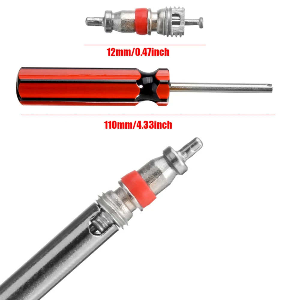 Kit Ferramentas Válvula Pneu Extrator Núcleo 4 Vias TR413 - Imagem 4