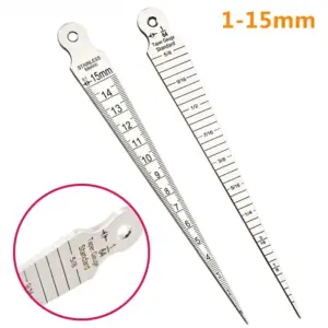 calibrador de fenda em cunha 1-15mm