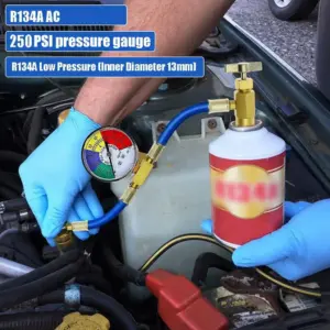 kit recarga gás r134a automotivo