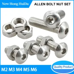 parafuso allen m3 aço inox
