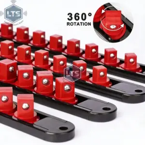 Organizador de Soquetes Giratório ABS 1/4 3/8 1/2 Polegadas