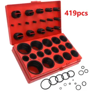 Kit Anel O-ring Borracha Nitrílica 32 Tamanhos Vedação Reparo