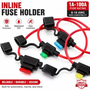 suporte de fusível à prova d'água 32v
