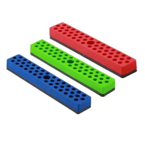 organizador magnético bits 1/4 polegada