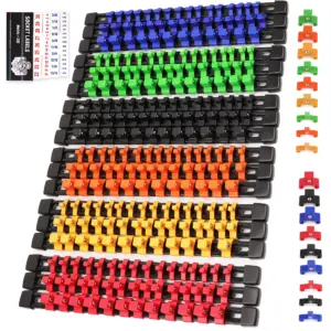 Organizador de soquetes 1/4 3/8 1/2 para caixa de ferramentas