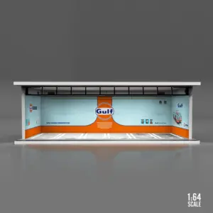 diorama garagem estacionamento 1:64