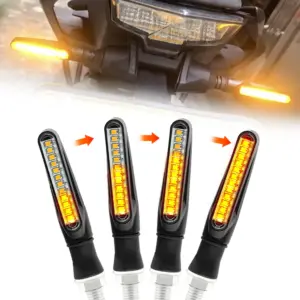 seta LED sequencial motocicleta 12V
