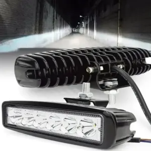farol de milha led 12v 24v