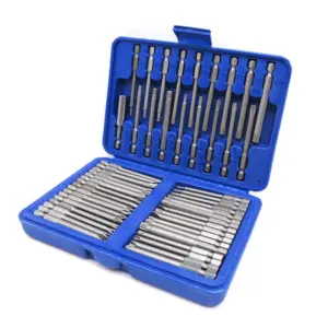 jogo 50 pontas chave fenda torx hexagonal 75mm