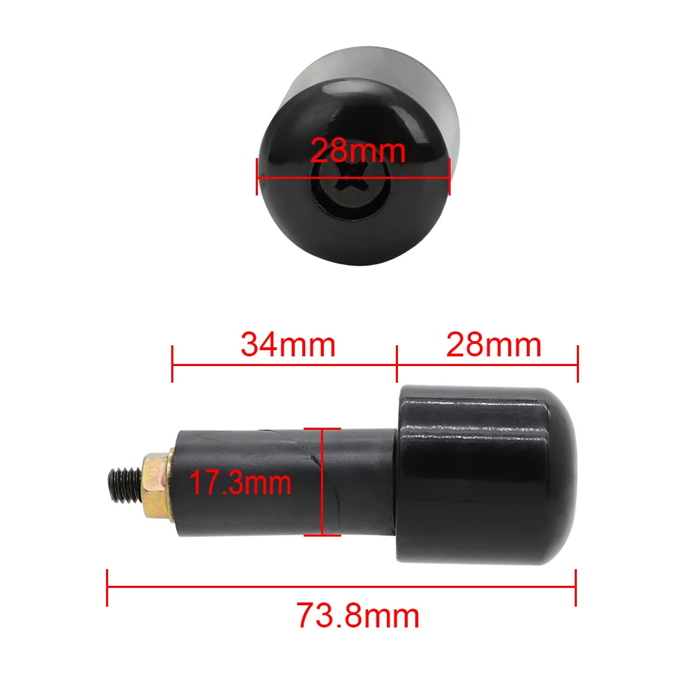 Manopla Guidão Universal 7/8 (22mm) com Peso Redutor de Vibração - Imagem 2