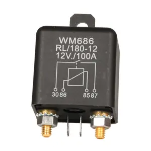 relé isolador bateria 12v 24v 100a 200a
