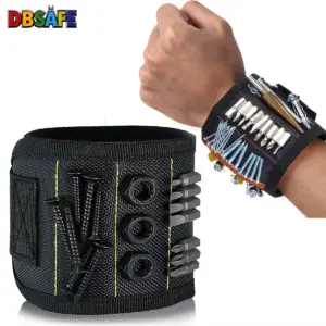 pulseira magnética suporte parafusos