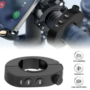 controle bluetooth guidão motocicleta
