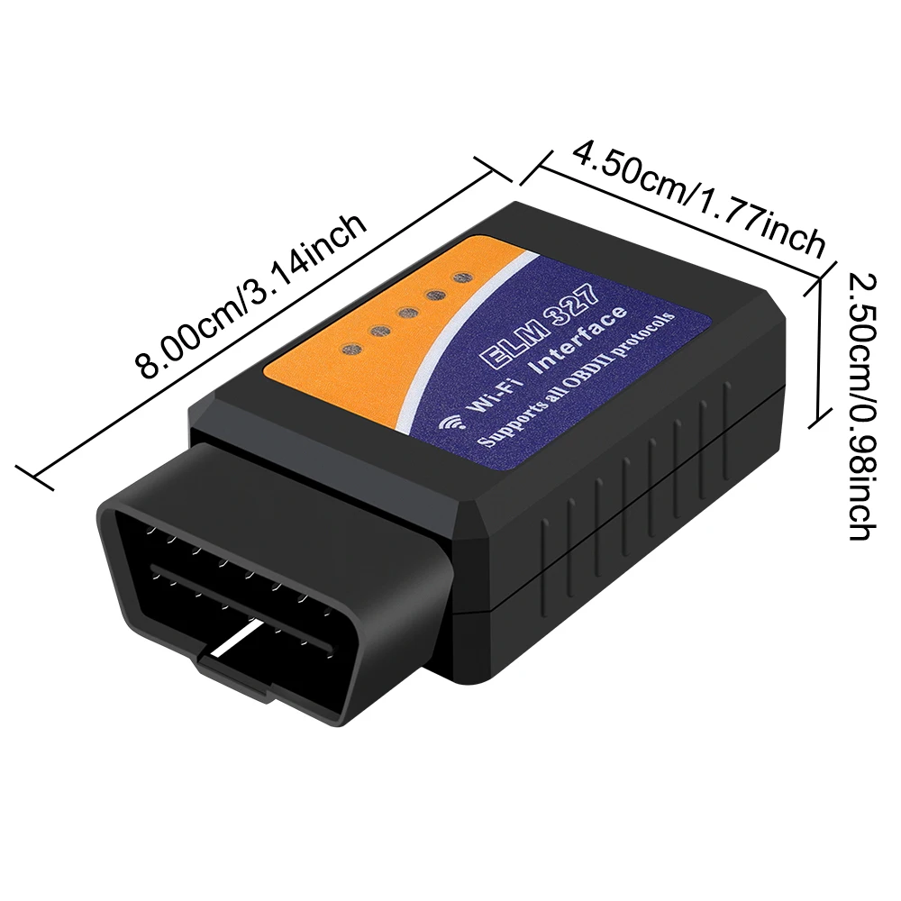Scanner OBD2 ELM327 WiFi V1.5 para leitura de códigos de falha - Imagem 6