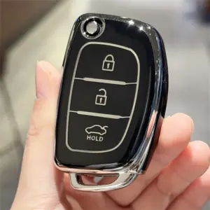 capa chave hyundai flip key