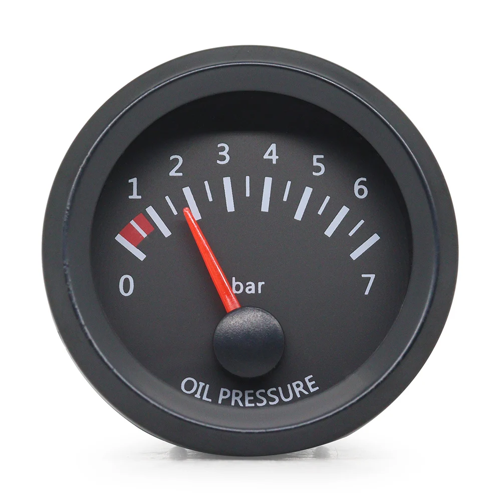Medidor Automotivo 52mm 12V Pressão Óleo Combustível Temperatura - Imagem 3