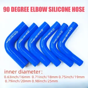 cotovelo de silicone reto