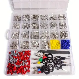 kit conectores automotivos terminais elétricos