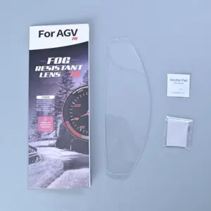 adesivo antiembaçante viseira capacete agv k6
