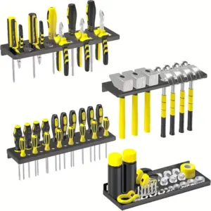 organizador de ferramentas de metal para parede