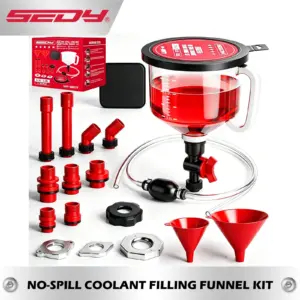 kit funil líquido refrigerante bomba sifão