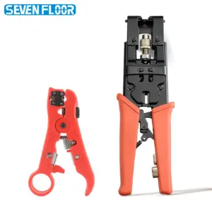 kit ferramentas crimpagem coaxial