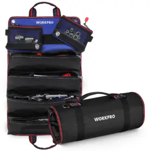 bolsa de ferramentas enrolada 6 bolsos