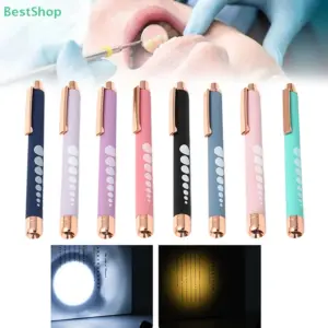 lanterna clínica led medidor de pupila
