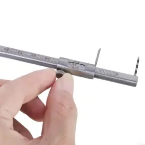 paquímetro medição implante dentário 125mm