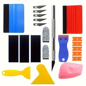 kit ferramentas envelopamento automotivo