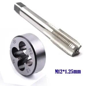macho e cossinete m12 x 1.25mm direita