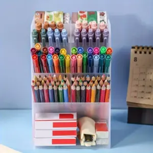 suporte organizador caneta lápis