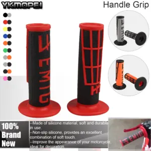 manopla universal moto 22mm silicone