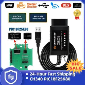 adaptador obd2 usb elm327 v1.5