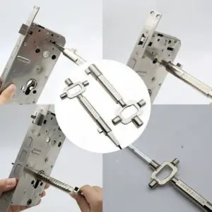 medidor de cilindro de fechadura multiuso