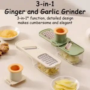 moedor fatiador alho gengibre manual