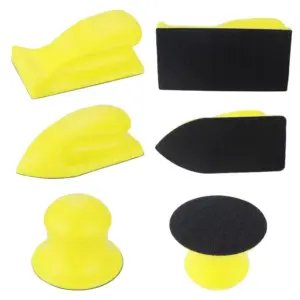 bloco de lixamento manual hook e loop