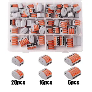 kit conector de fio de alavanca