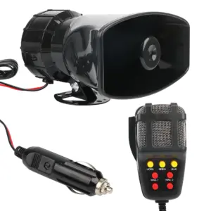 sirene automotiva 120db 100w