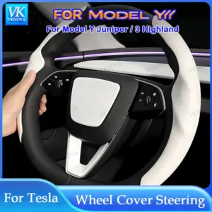 capa de volante suede tesla model y