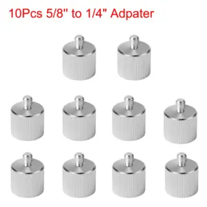 adaptador rosca microfone 5/8 para 1/4