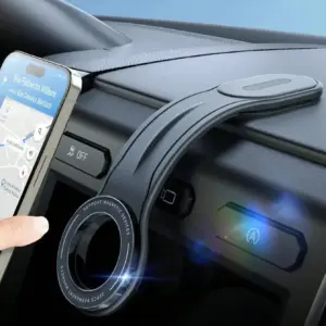 suporte magnético flexível celular carro
